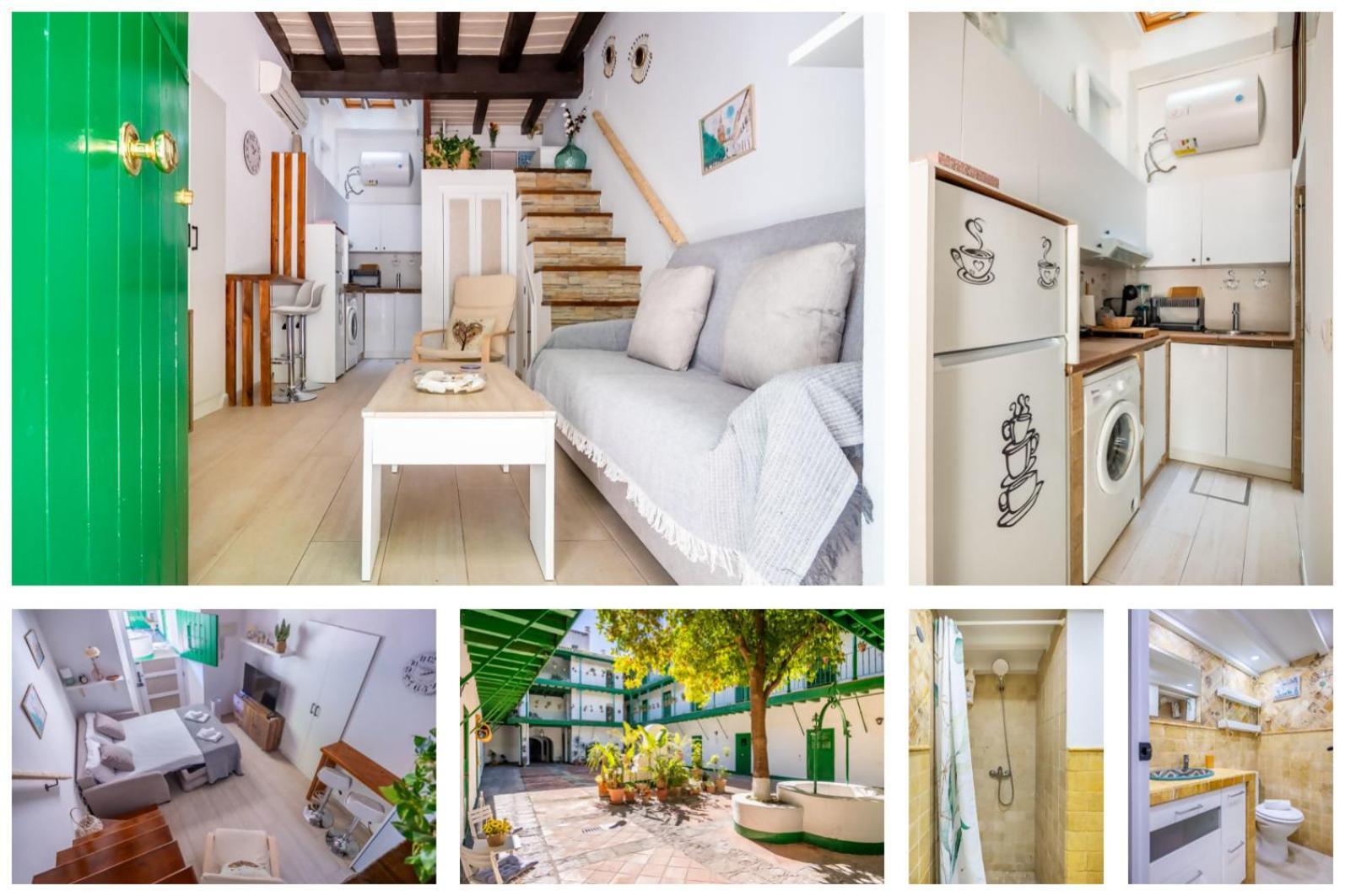 Comfy Away - Estudio En Patio De Vecinos En Las Setas Seville Luaran gambar